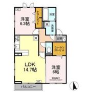 フランメゾンの間取り画像
