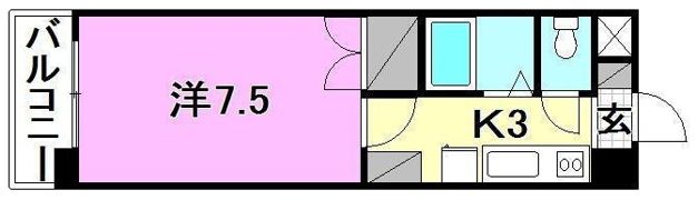 ジョイフル第1小坂の間取り画像