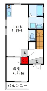 福田パレスの間取り画像