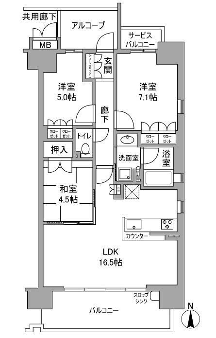 間取図