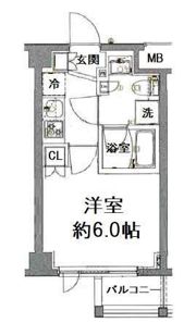 AXAS品川レジデンスの間取り画像