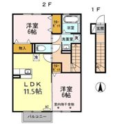 セジュールの間取り画像