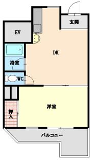 ロイヤルクレイン佐古の間取り画像