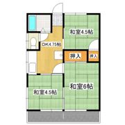 成美ハイツ B棟の間取り画像