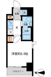 KDXレジデンス大島の間取り画像