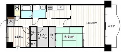 スクエア33の間取り画像