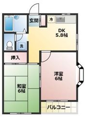 メモリーヒルの間取り画像