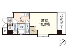 グラビスコート十日市の間取り画像