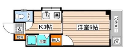 KUBOI曙ビルの間取り画像