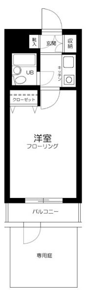 ライオンズマンション渋谷本町の間取り画像