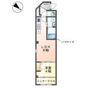 サウダージの間取り画像