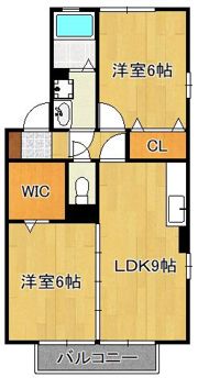 ヴェルジェ深田の間取り画像