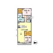 マーレ京町の間取り画像