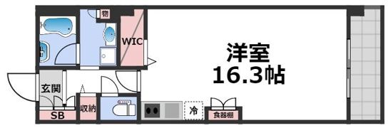 ロイヤルパークス桃坂の間取り画像