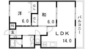サンライズ明和の間取り画像