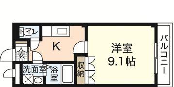 サニースペース観音台の間取り画像