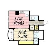 ZEUS桜川プレミアムの間取り画像