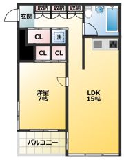エムティーコートの間取り画像