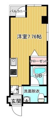 レフィナード松原の間取り画像
