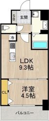 グランルクレ新大阪の間取り画像