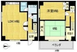 エクセルウィーン塚本の間取り画像