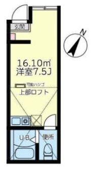 ユナイト新子安プラチナバウムの間取り画像