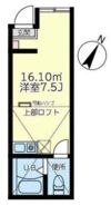 ユナイト新子安プラチナバウムの間取り画像