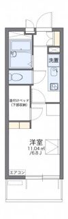 レオパレスシュピッツェの間取り画像