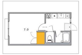 コーポ雅の間取り画像