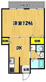 ハイツきたくりの間取り画像