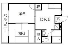 ディライトBの間取り画像