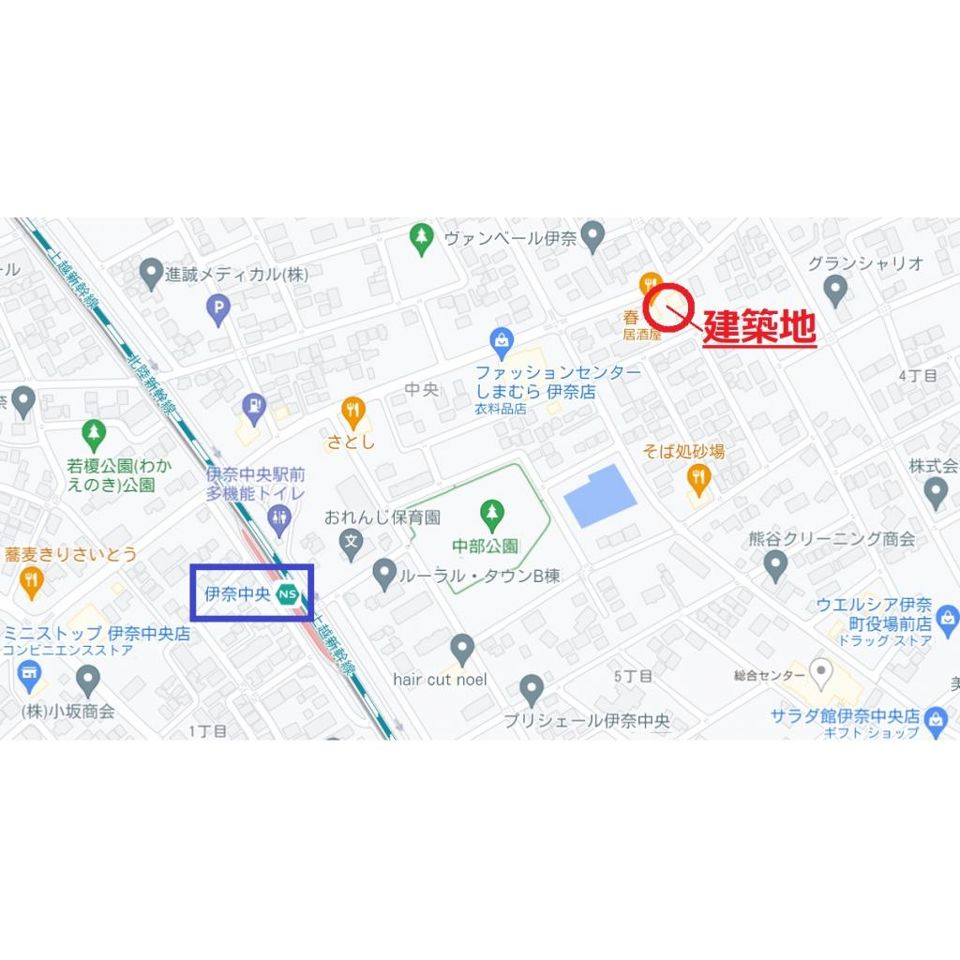 近くに施設あり