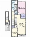 塩川アパート一期の間取り画像