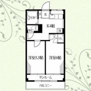クラウディⅡの間取り画像