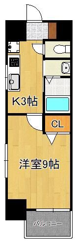 LE GRAND BLEU TROISの間取り画像