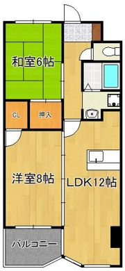 ウィルステージ霧ヶ丘の間取り画像