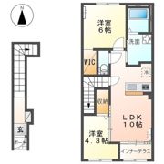 リアンⅠの間取り画像