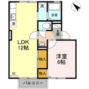 ルミエール･ハシハマの間取り画像