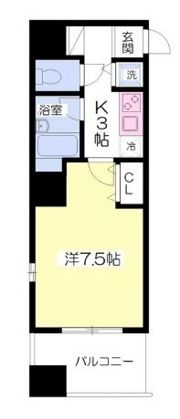 ミューズ両国Ⅱの間取り画像