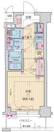 ファステート神戸サルビアの間取り画像