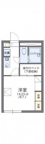 レオパレスディアコートの間取り画像