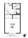 アンジェリーク松島の間取り画像