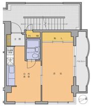 吉祥寺オリエントマンションの間取り画像