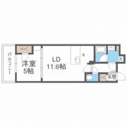 アーバネックス梅田中崎町の間取り画像