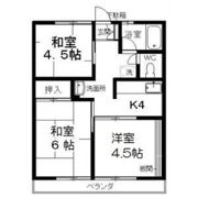 シティハイムグリーンユイBの間取り画像