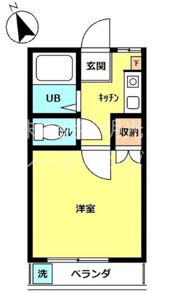 フォンテヌ本牧の間取り画像
