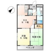 ジューエイハイツの間取り画像