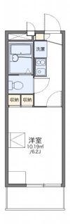 レオパレスカームの間取り画像