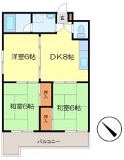 中央ビルの間取り画像