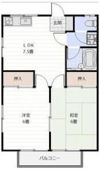 シティハイツコスモスAの間取り画像